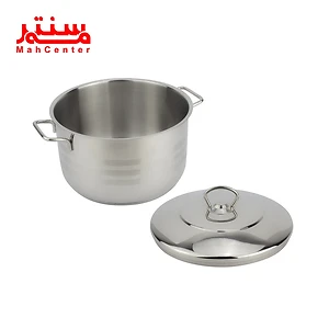 قابلمه با درب باز از سرویس پخت و پز 9 پارچه کرکماز مدل 1900